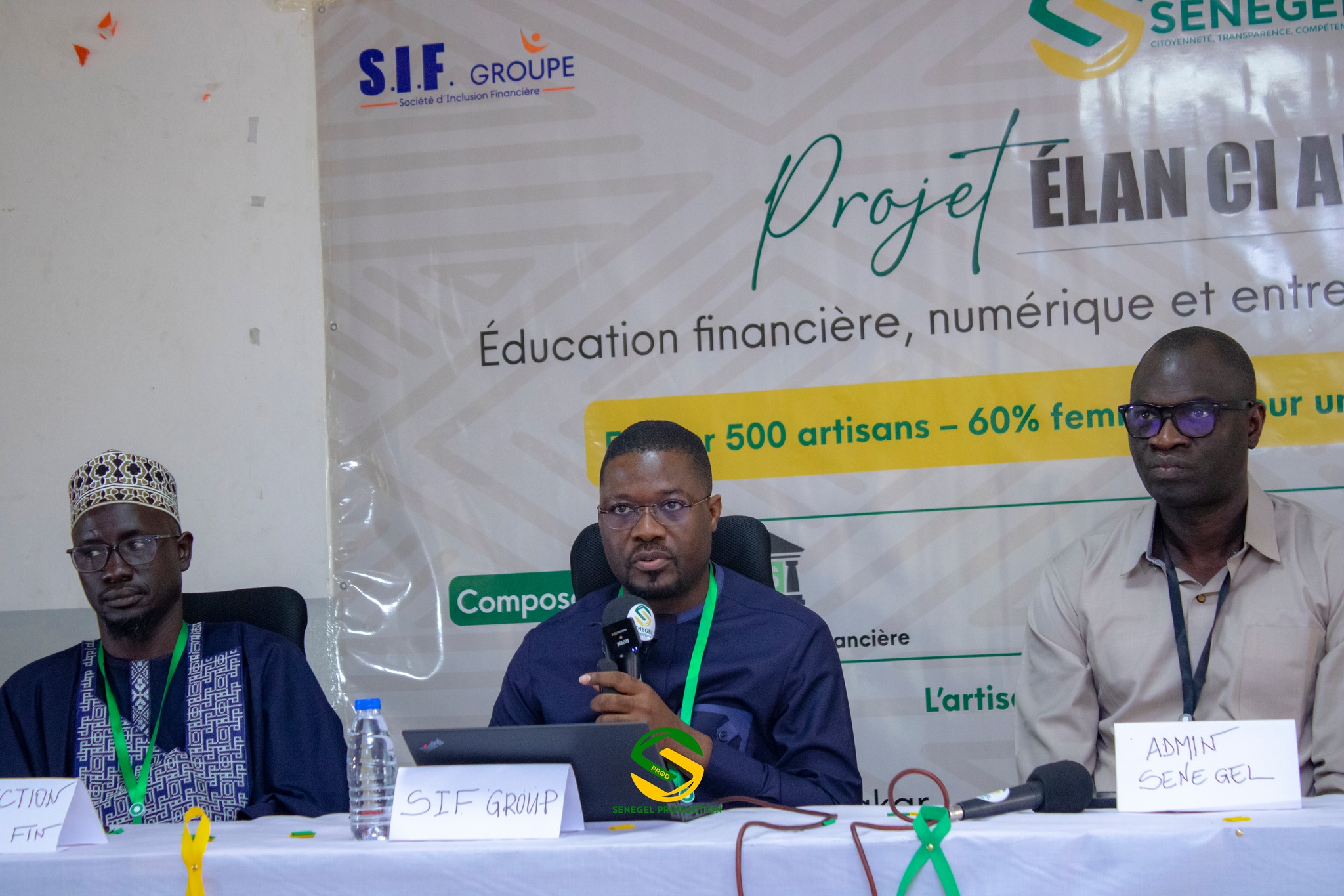 Cérémonie officielle du programme ELAN CI ARTISANAT Sénégal 22 août 2025